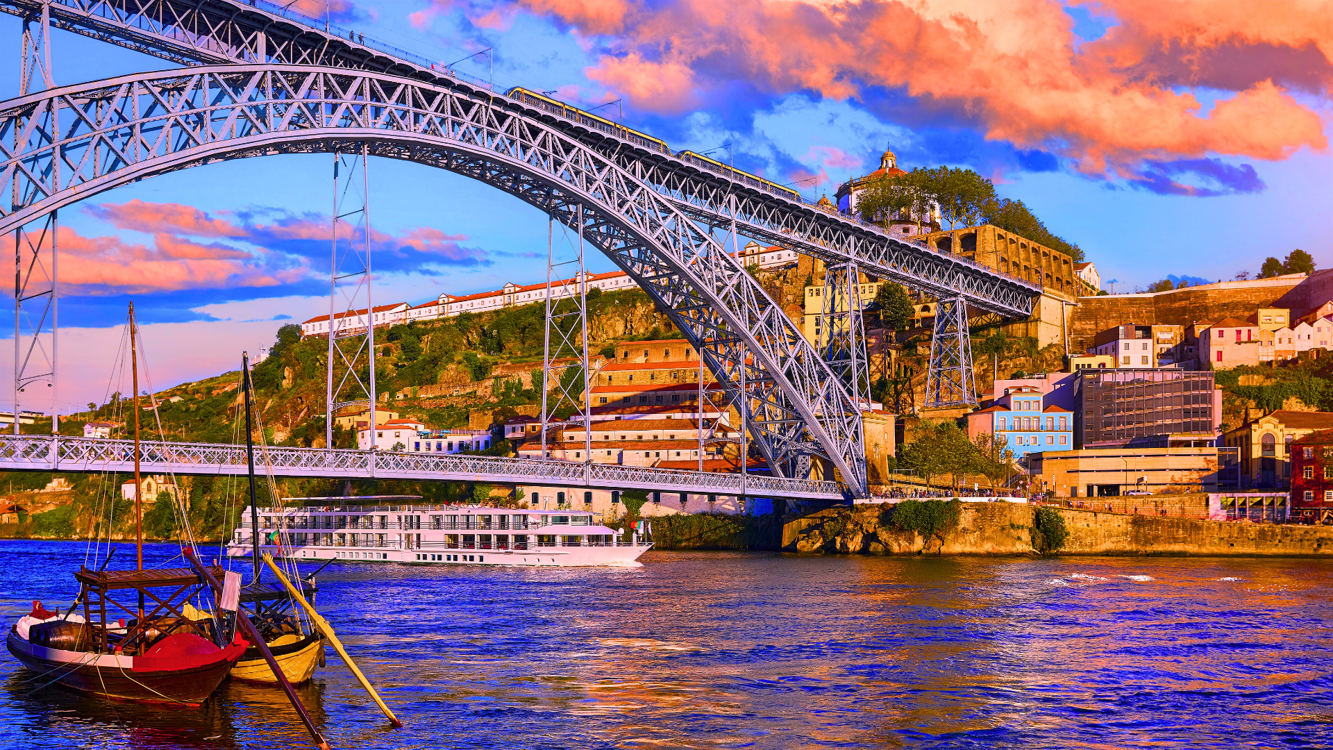 Ponte Luís I in Porto