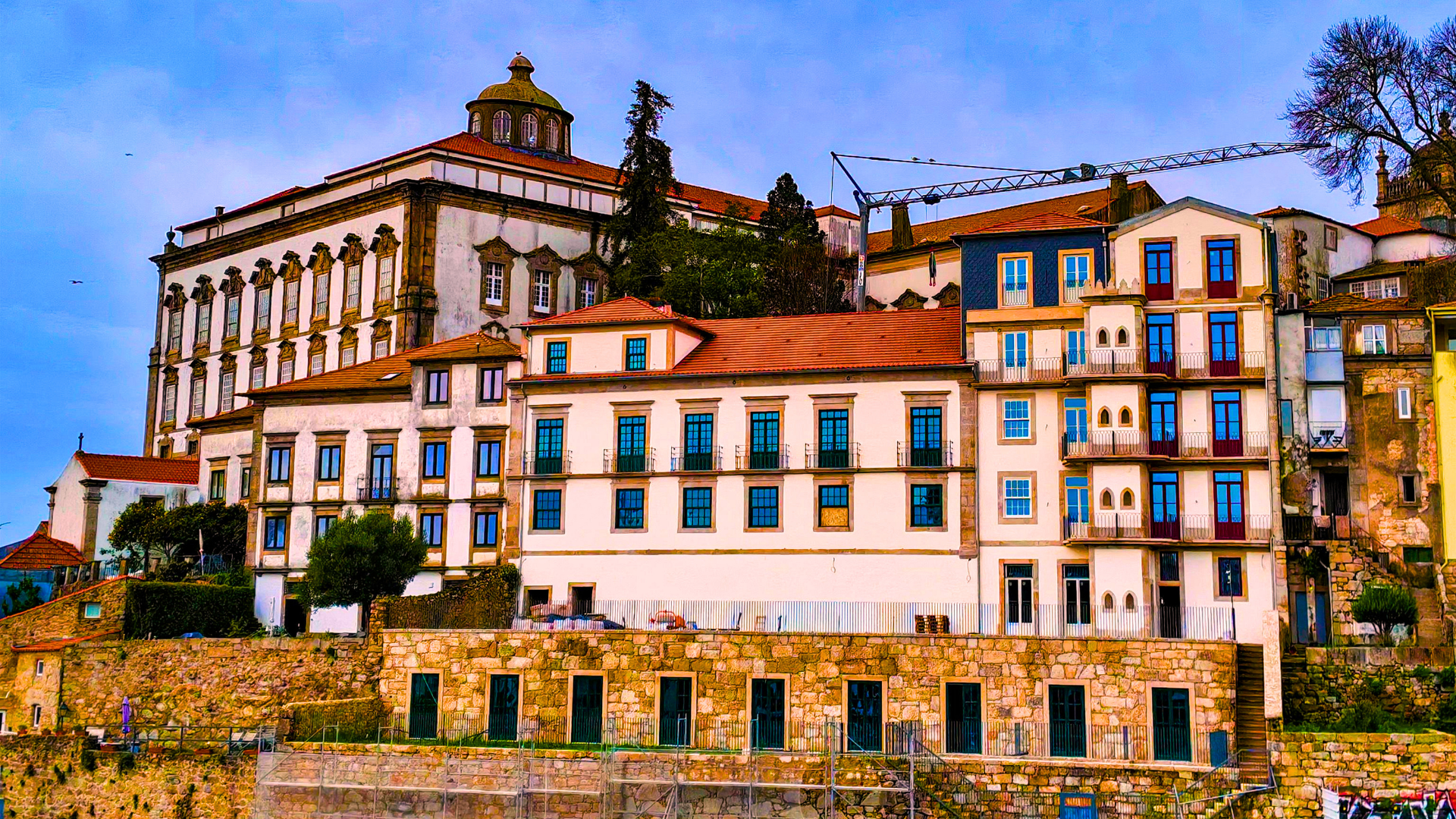Sé Cathedral area in Porto