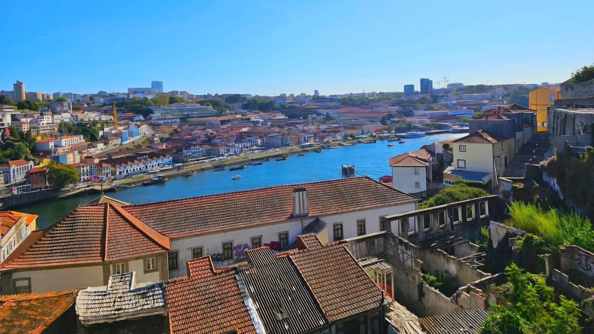 Douro River in Porto