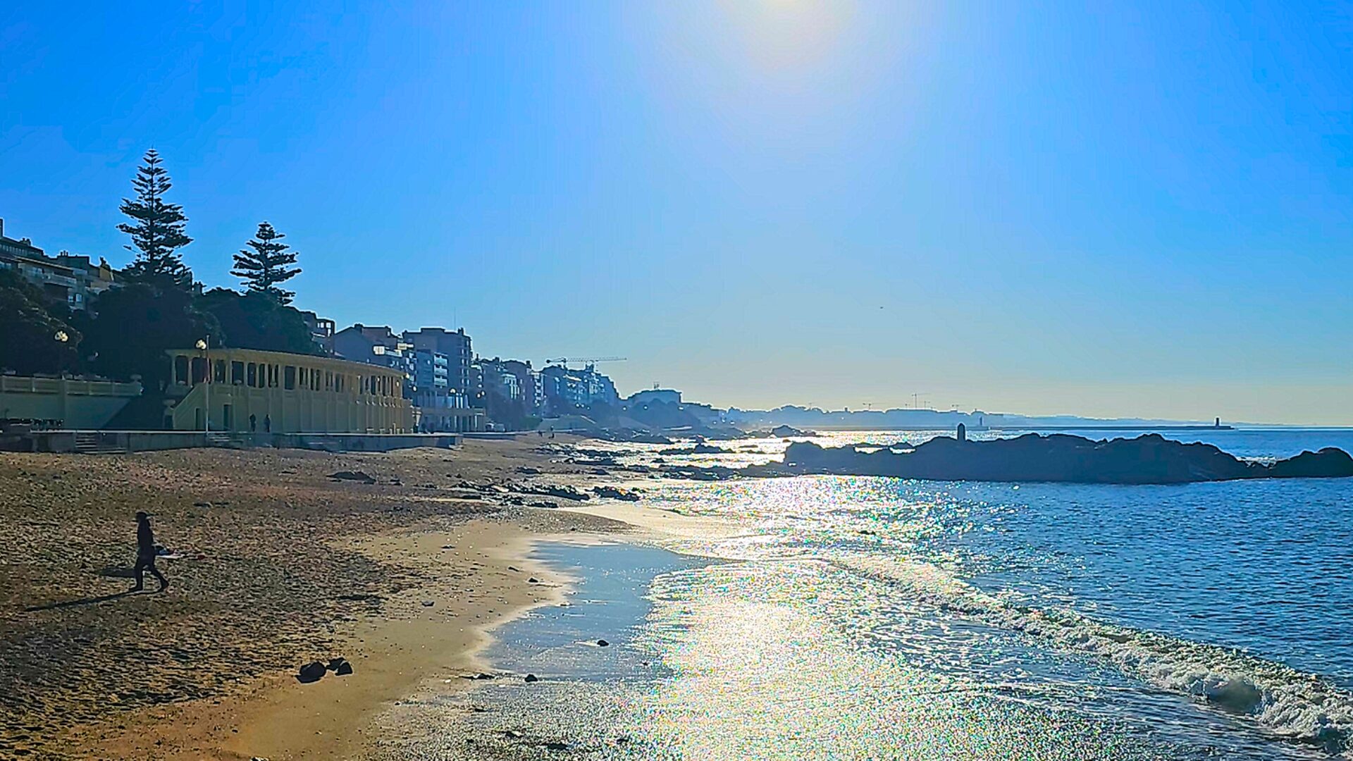Pérgola da Foz on the Porto coastline