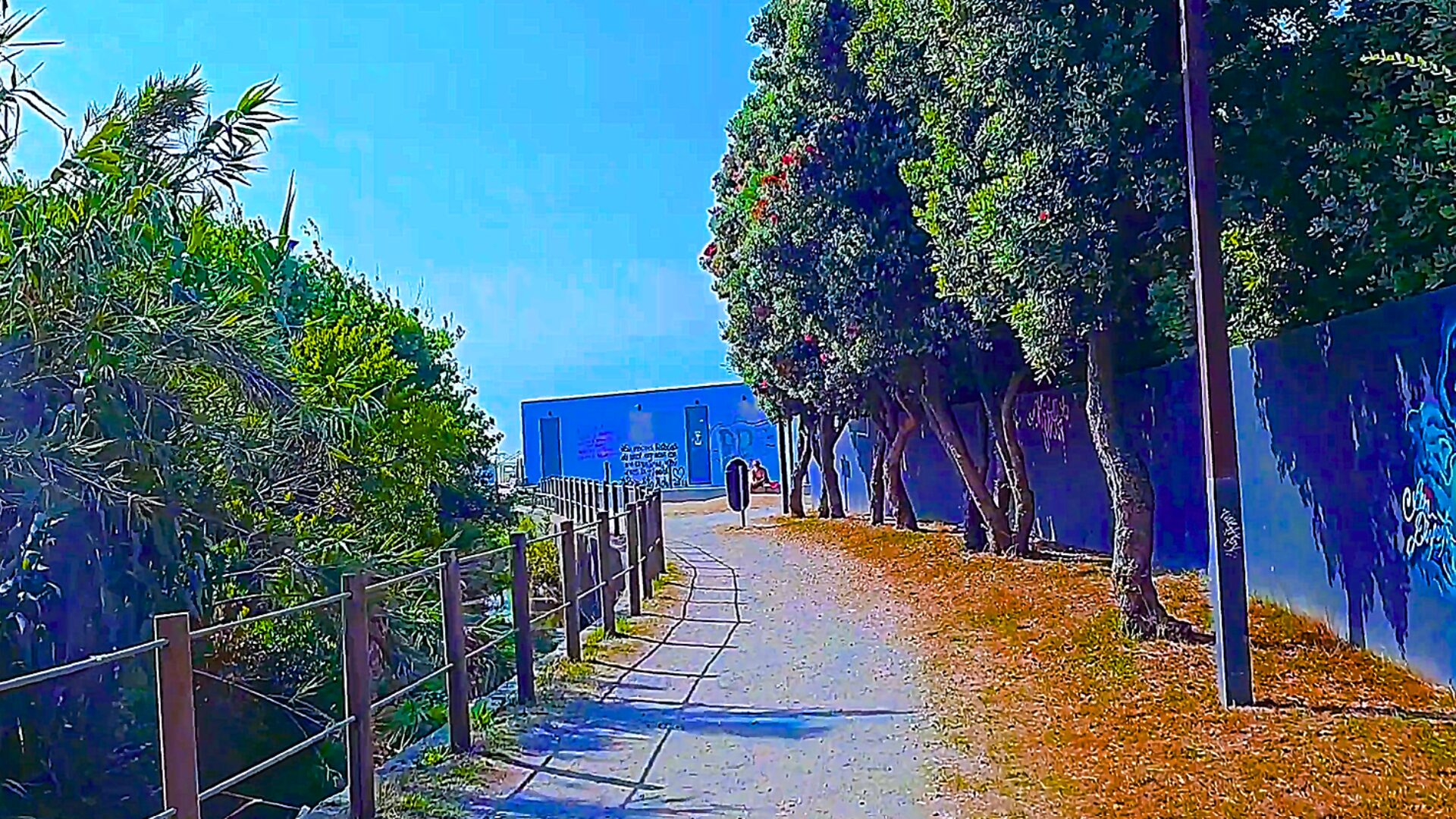 Coastal trail in Arcozelo, Vila Nova de Gaia