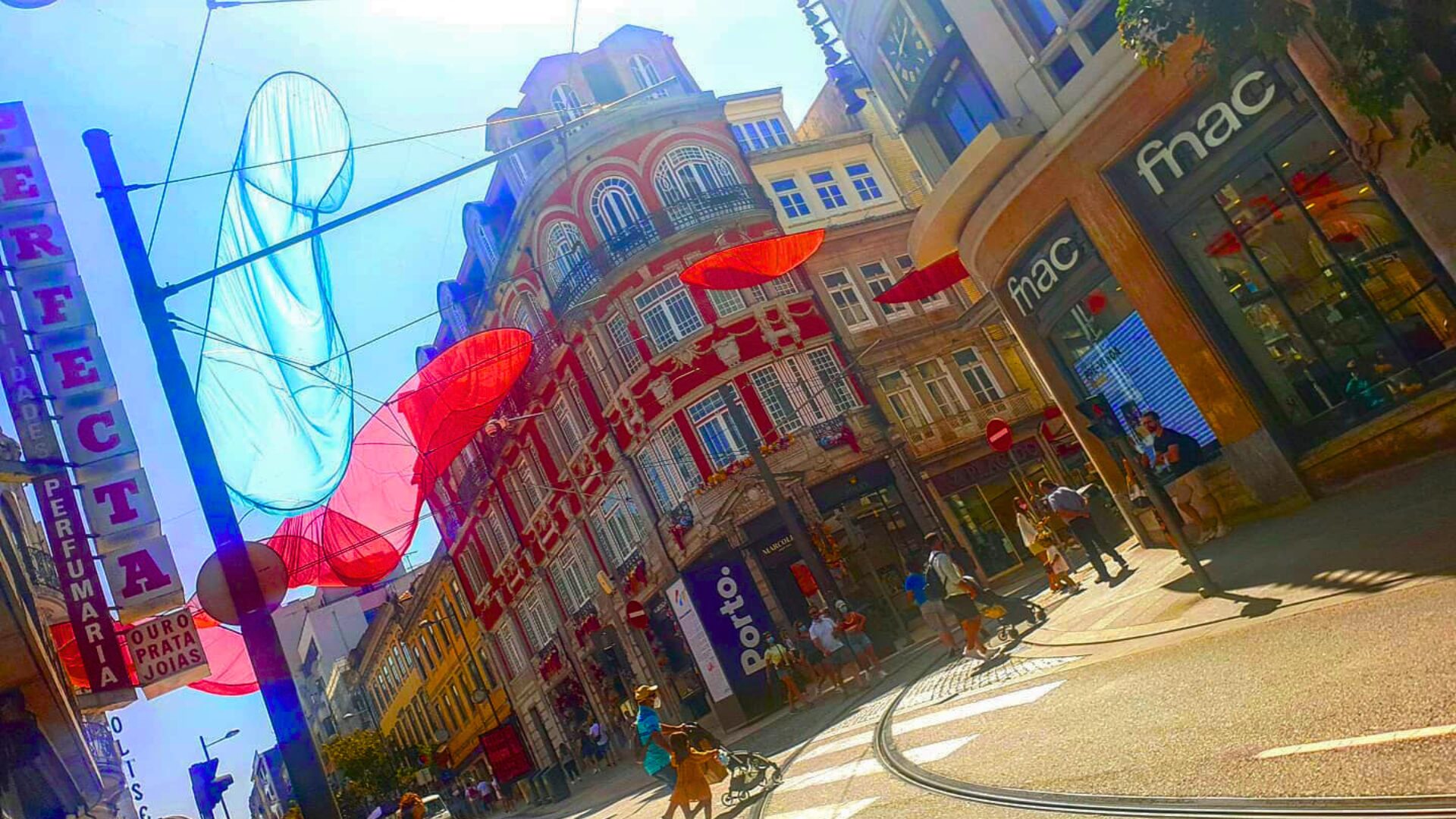 Street near Rua de Santa Catarina in Porto