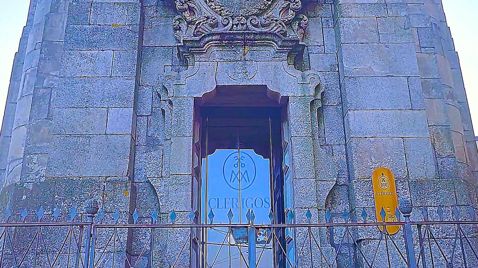 Door detail at Clérigos Church
