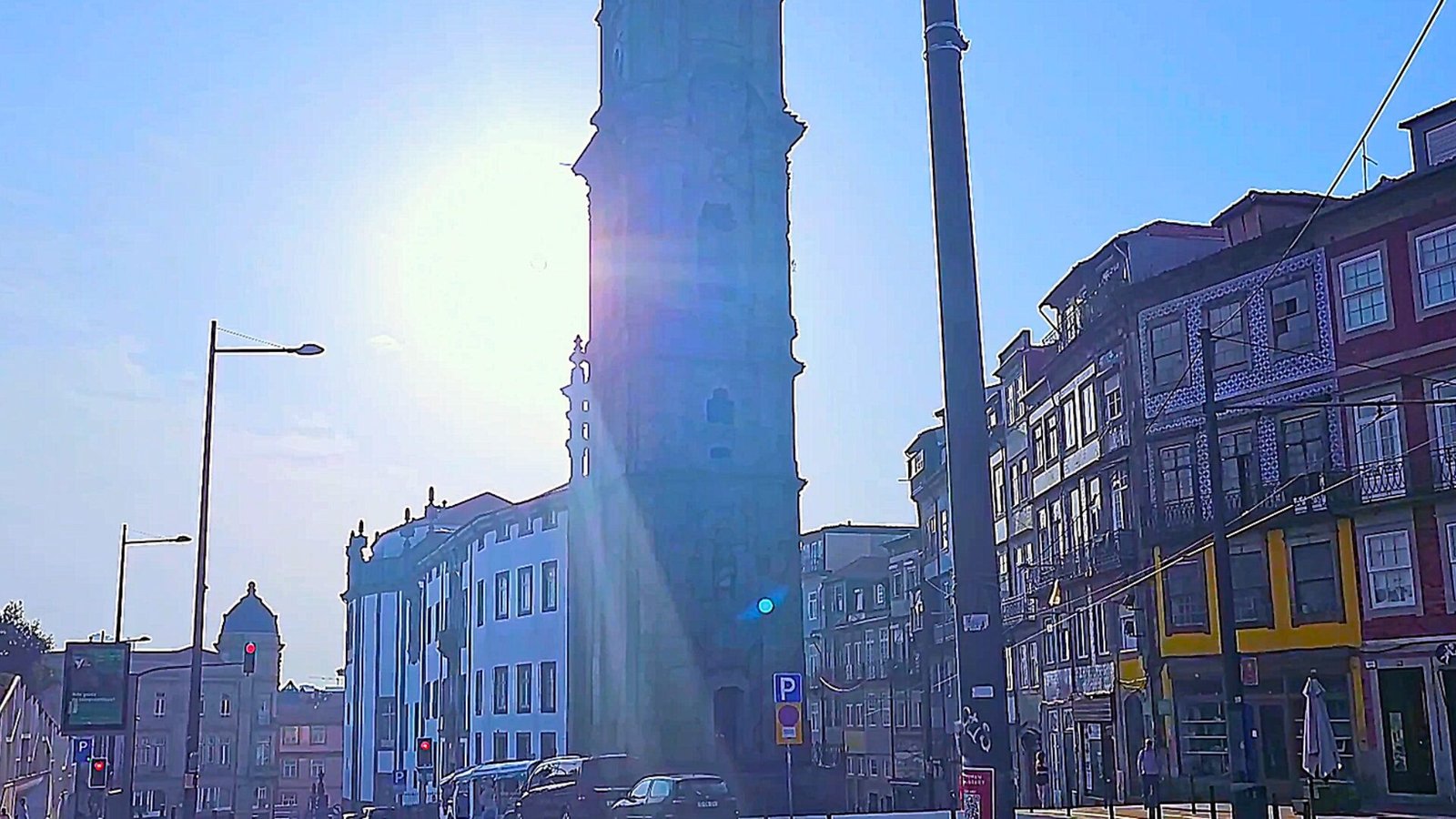 Clérigos Tower exterior in Porto