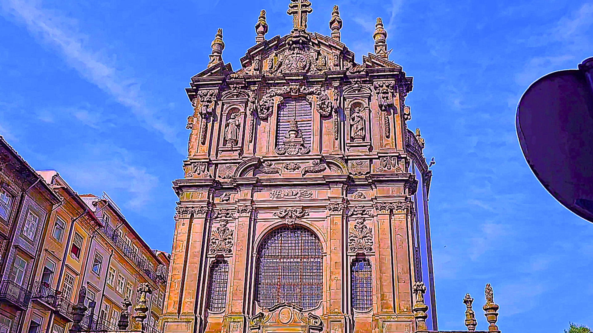 Clérigos Church in Porto