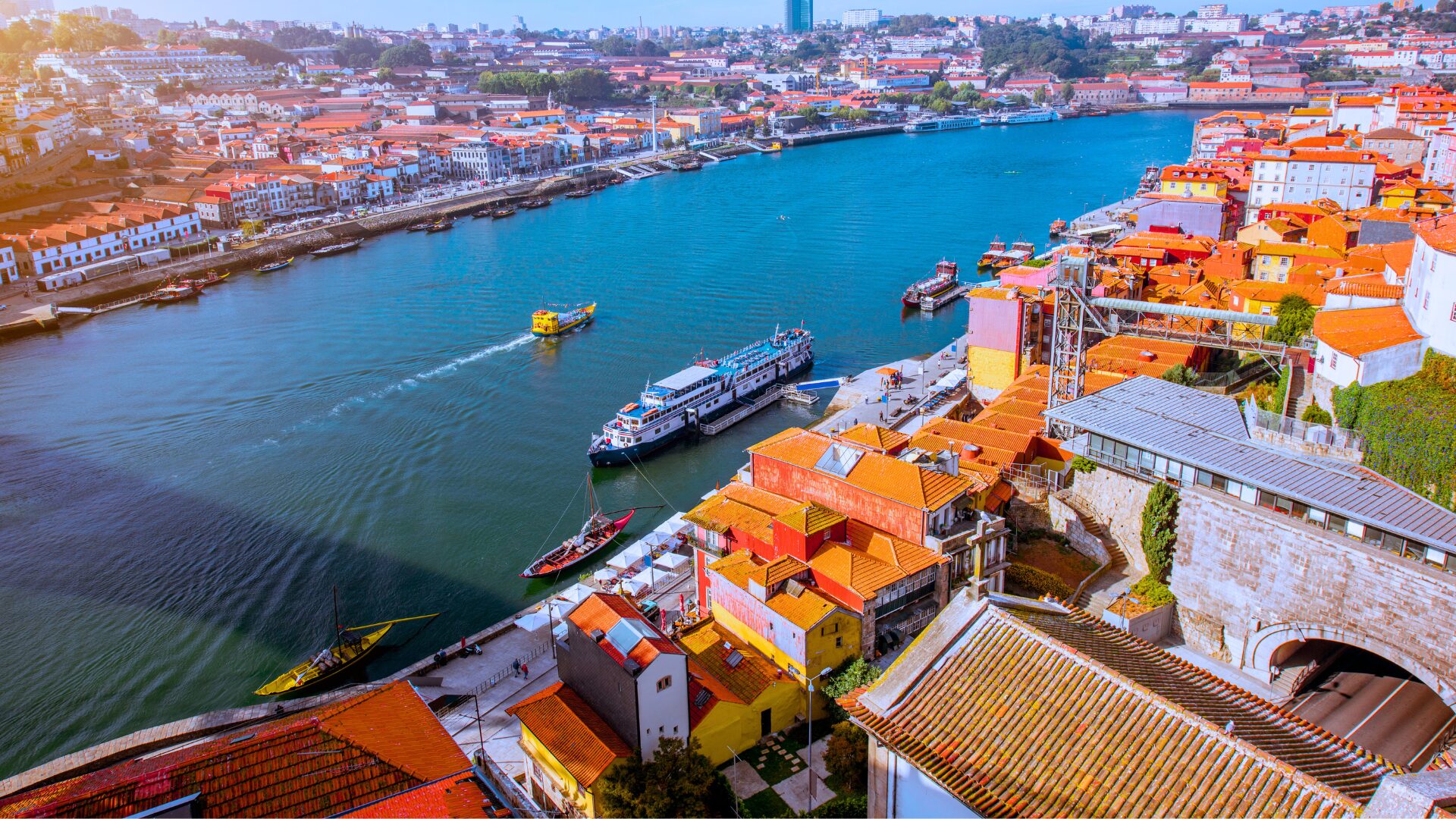 Douro River in Porto