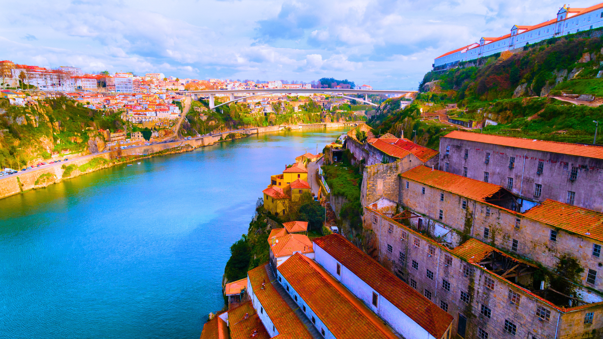 View of Gaia and the Douro River