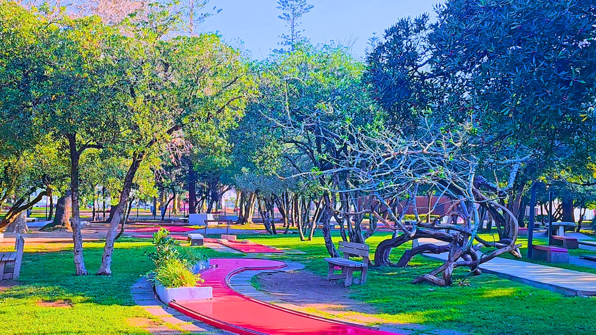 Jardim do Passeio Alegre in Foz do Douro, Porto