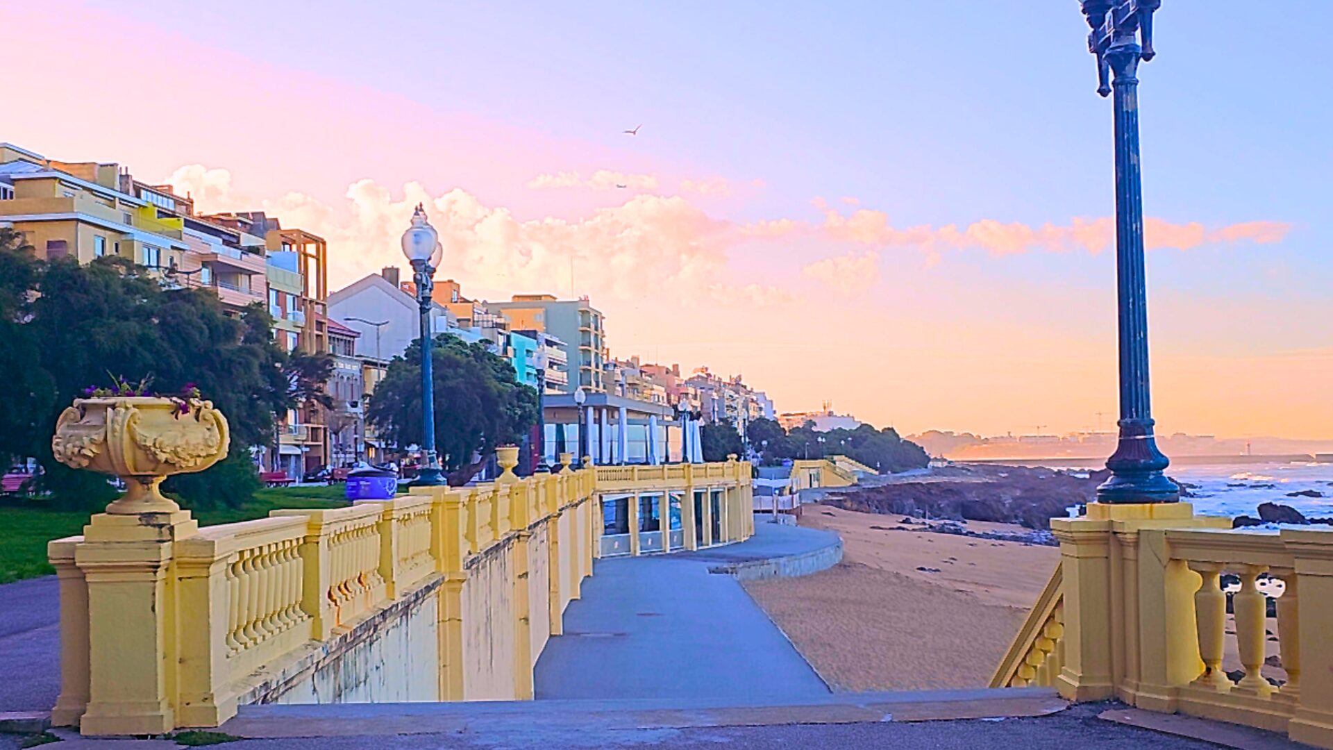 Pergola stairs in Foz do Douro