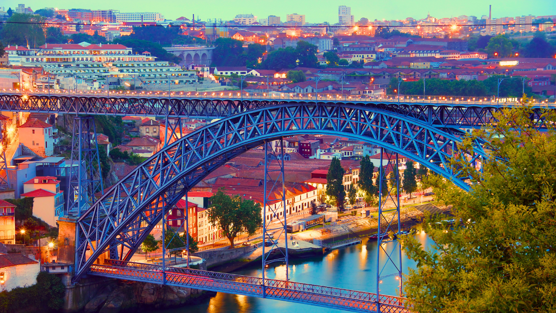 Luís I Bridge over the Douro River in Porto