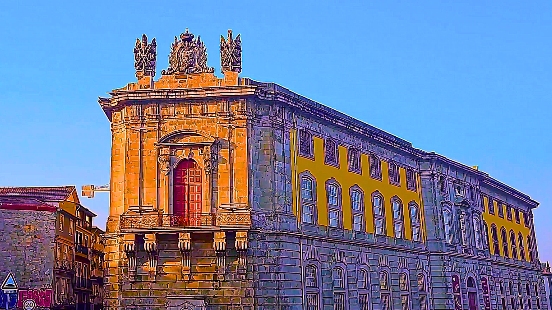 Old Chain of the Relação prison in Porto