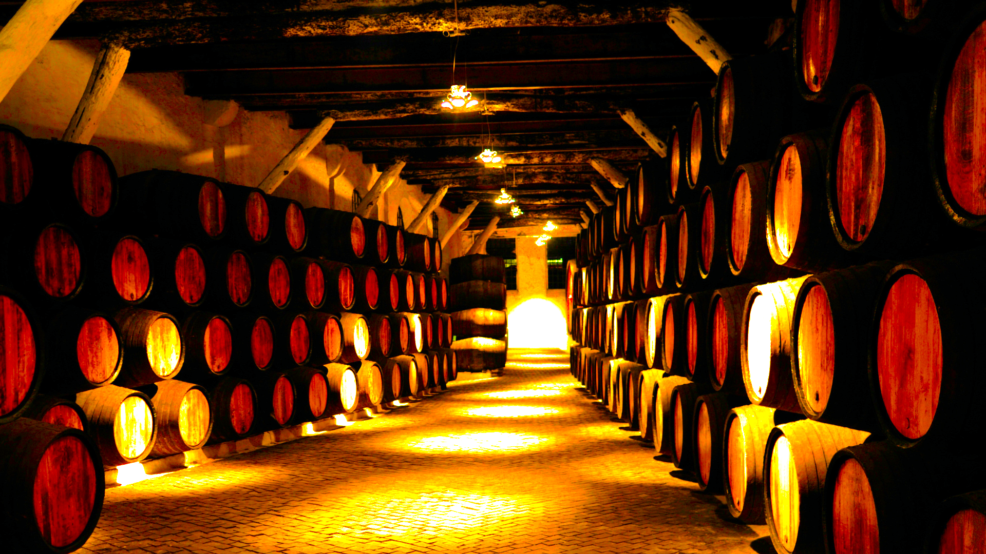 Port wine cellars in Vila Nova de Gaia