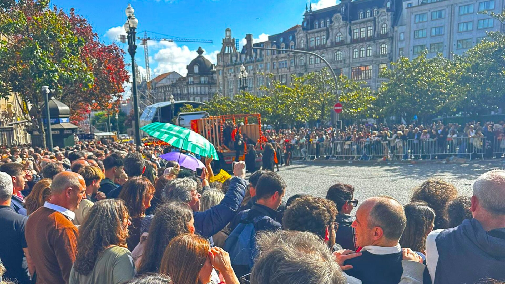 Academic celebration in Porto streets