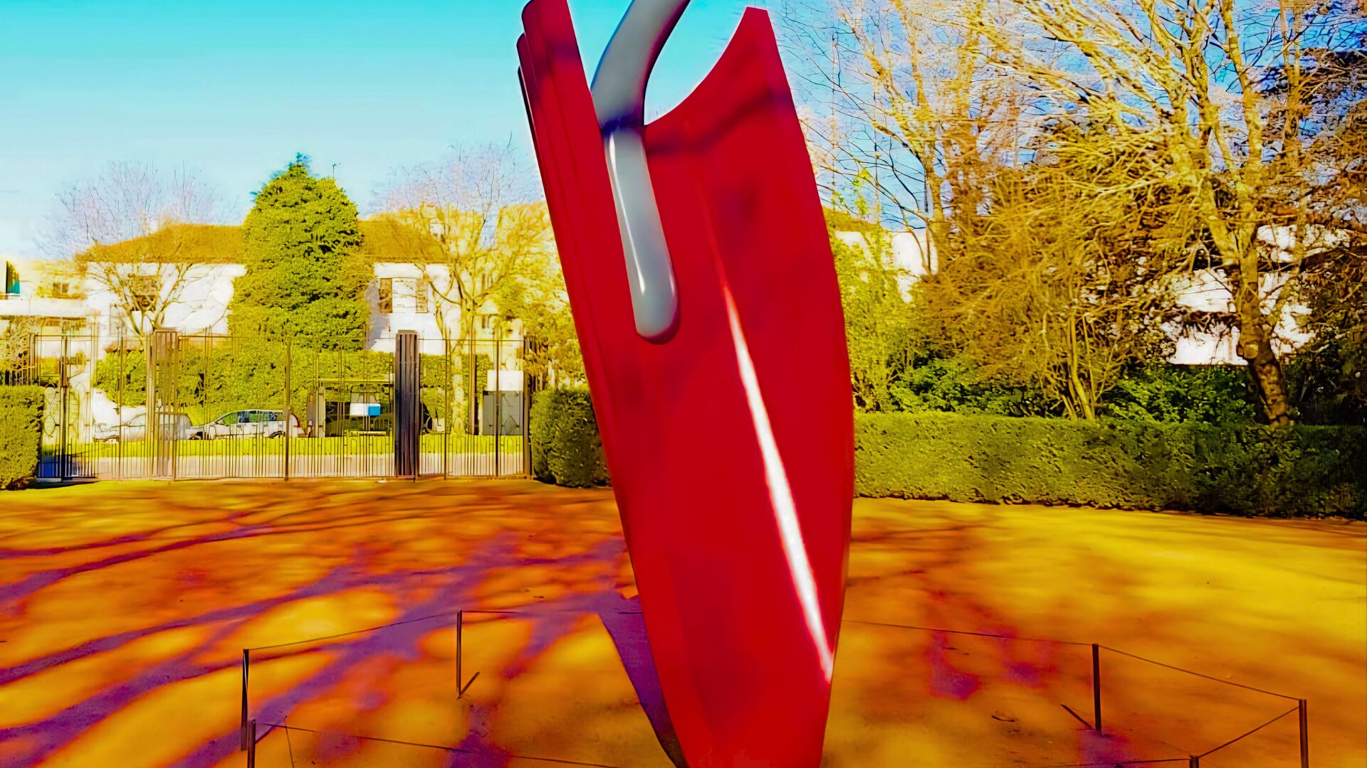 Sculpture and gardens at Serralves in Porto