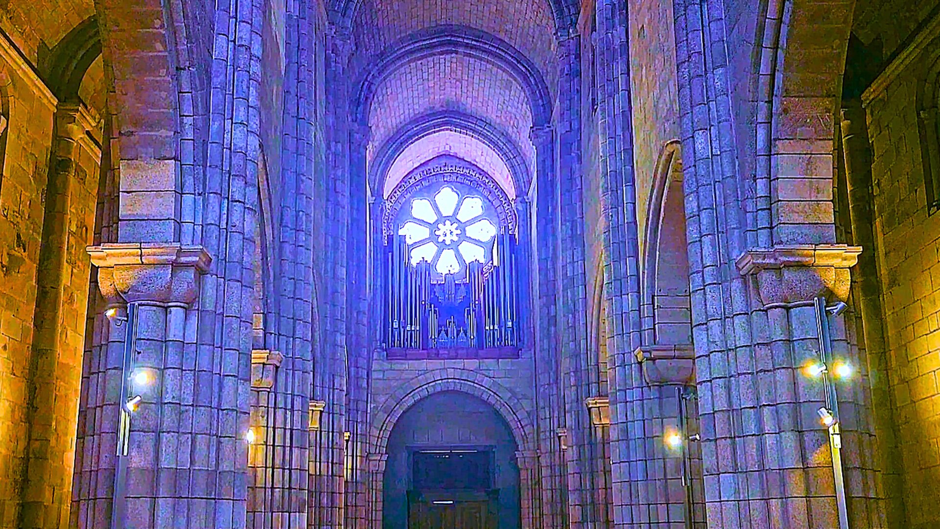 Church interior at Porto Cathedral