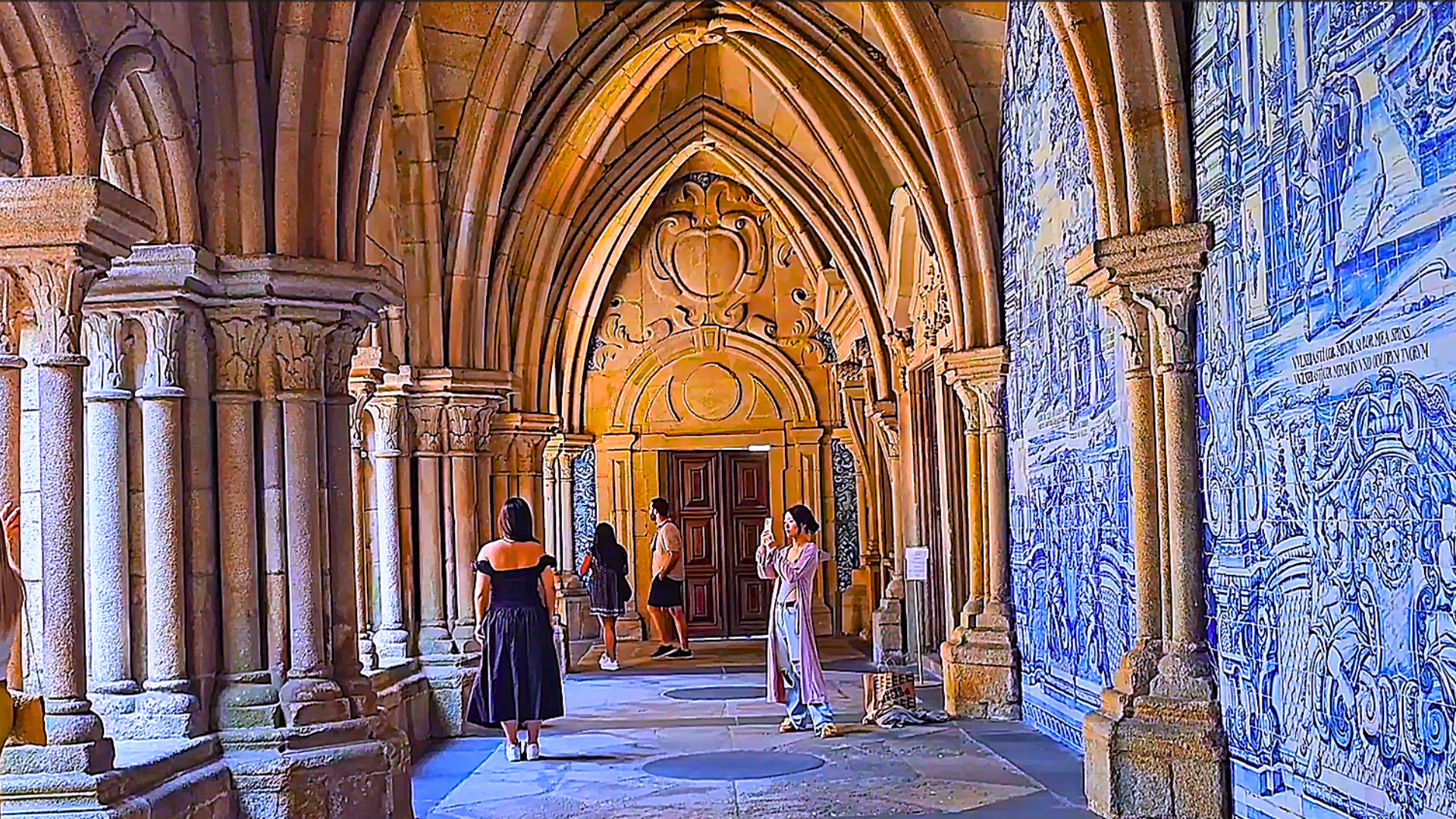 Interior of Porto Cathedral