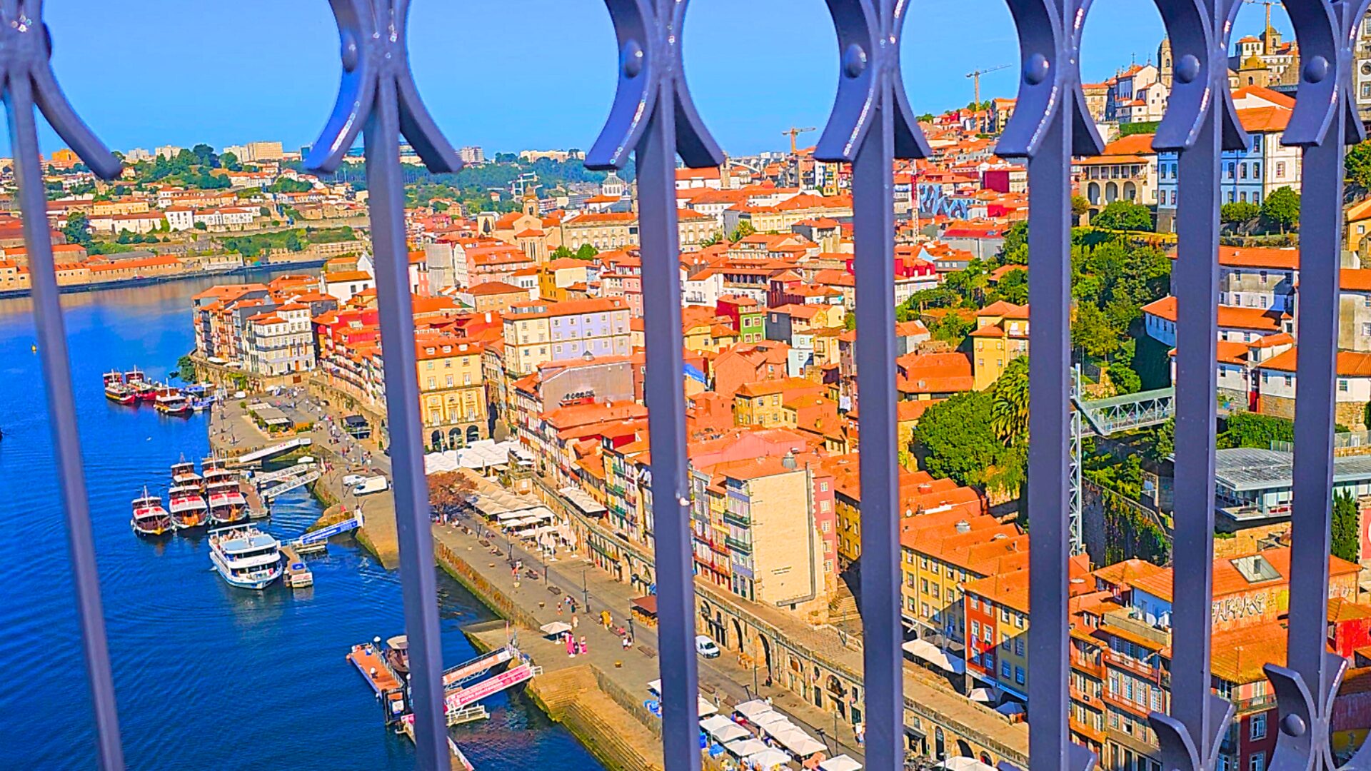 Luís I Bridge over the Douro River in Porto