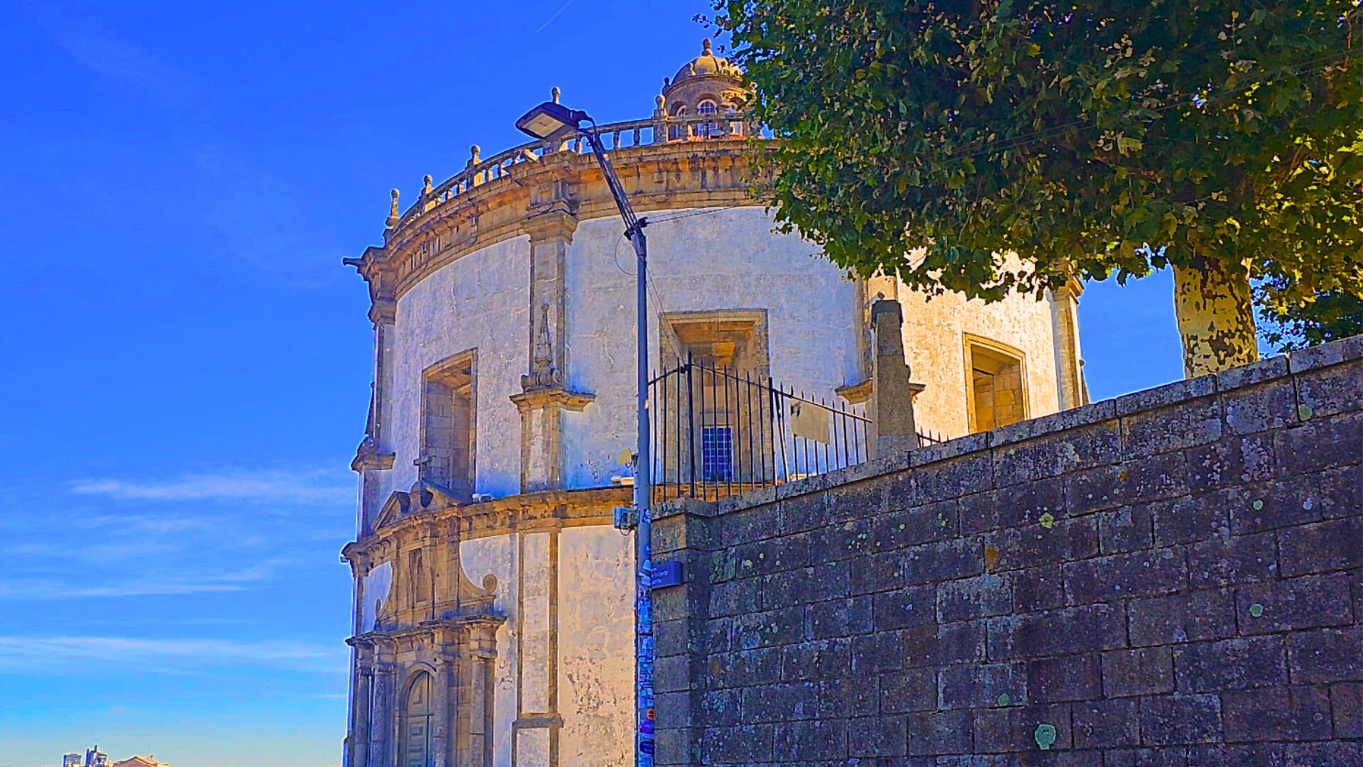 View towards Serra do Pilar in Vila Nova de Gaia